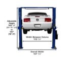 Atlas® PV10PX Symmetric/Asymmetric Heavy-Duty 2 Post Lift 10,000 lbs - Image 5