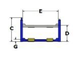 Whip Industries WFP30R Heavy-Duty Four Post Car Lift 30,000 lb. - Image 5