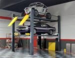 BendPak HD-973P 9,000 & 7,000 Lb. Capacity Tri-Level Parking Lift - Image 5