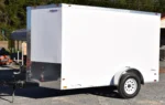 CY202 Cynergy 6x10 Enclosed Trailer SA White