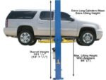 Atlas® OH-10X Ex-Tall/Ex-Wide 2 Post Lift 10,000 lbs - Image 7