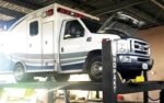 BendPak HDS-14 Standard Length 4 Post Car Lift 14,000 lb. - New Gray - Image 6