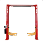 Katool KT-M110 Symmetric 2 Post Clear-Floor Car Lift 11,000 lbs