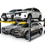 AMGO® Hydraulics 409-DPX Double Parking 4 Post Lift w/Ex-Length & Height