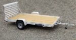 Aluma Wood Deck Utility Trailer #7812ESW