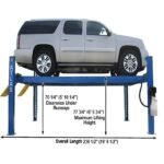 Atlas® 412 Commercial Grade 4 Post Lift 12,000 lbs - Image 14
