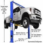 Atlas® Platinum PVL-10 ALI Certified Adj Height 2 Post Lift 10,000 lbs - Image 14