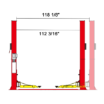 AMGO® Hydraulics BP-10 Super-Symmetric Floor Base-Plate 2 Post Lift 10,000 lbs ~ ONLY Ships from CA - Image 3
