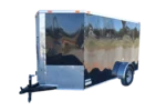 CY204 Cynergy 6x12 Enclosed Trailer SA Black
