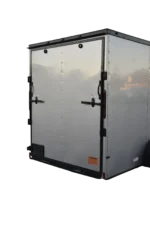 CY205 Cynergy 6x12 Enclosed Trailer SA Silver Blackout 81" - Image 2