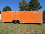 CY708 Cynergy 8.5x28 Enclosed Car Hauler 10K Orange