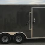 CY221 Cynergy 7x16 Enclosed Trailer TA Charcoal
