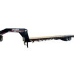 CA317 Caliber 8x40 Gooseneck Trailer 20k W/ Pierce Frame