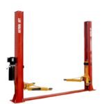 Katool KT-H100 Symmetric 2 Post Floor Plate Car Lift 10,000 lbs - Red - Image 11