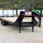 CA308 Caliber 8x25 Gooseneck Trailer 20k