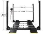 Atlas® Garage Apex 8 ALI Certified 4 Post Parking Lift 8,000 lbs - Image 5