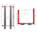 Challenger 44030XAR HD XL Ex-Length 4-Post Hydraulic Alignment Lift 30,000 - New Black Color - Image 9