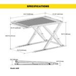 BendPak Autostacker™ A6S 110V Scissors Parking Lift Platform 6,000 lb w/Power Unit Console - Image 17