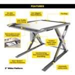 BendPak Autostacker™ A6W Ex-Wide Scissors Parking Lift Platform 6,000 lb w/Power Unit Console - Image 13