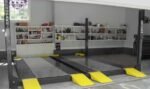 BendPak HD-9SW Double-Wide Car Storage Parking Lift 9,000 lb. - New Gray - Image 8