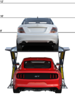 BendPak Autostacker™ A6S 110V Scissors Parking Lift Platform 6,000 lb w/Power Unit Console - Image 3