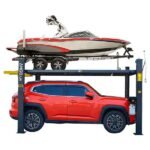 AMGO® Hydraulics 408-HPX 8,000 lbs Boat Storage Lift w/Wide Drive-Thru