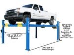 Atlas® 412A Commercial Grade 4 Post Alignment Lift 12,000 lbs - Image 2