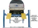 Atlas® 412A Commercial Grade 4 Post Alignment Lift 12,000 lbs - Image 6