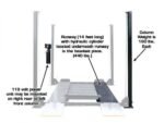 Atlas® Garage Pro 8000 Ext Ex-Tall Service/Parking 4 Post Lift 8,000 lbs - Image 3