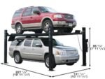 Atlas® Garage Pro 9000 Service/Parking 4 Post Lift 9,000 lbs - Image 2
