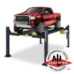 BendPak HDSO-14P ALI Open Front 4 Post Car Lift 14,000 lb. - New Gray - Image 6