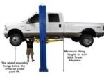 Atlas® PV10PX Symmetric/Asymmetric Heavy-Duty 2 Post Lift 10,000 lbs - Image 4