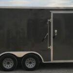 CY225 Cynergy 8.5x16 Enclosed Trailer TA Charcoal