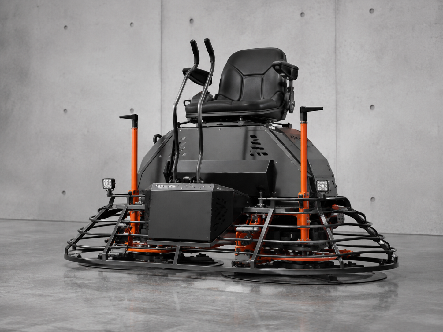 Concrete finishing equipment