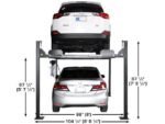 Atlas® Garage Apex 8 ALI Certified 4 Post Parking Lift 8,000 lbs - Image 4