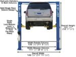 Atlas® OH-10X Ex-Tall/Ex-Wide 2 Post Lift 10,000 lbs - Image 6