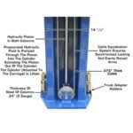 Atlas® PV12PX-3 Adj Height Ex-Wide/Ex-Tall 2 Post Lift 12,000 lbs w/3-Stage Arms - Image 8