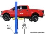 Atlas® PRO-9D Symmetric / Asymmetric 2 Post Lift 9,000 lbs - Image 3