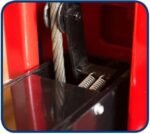 Challenger 4030SAX Closed Front 4 Post Alignment Rack Lift 30,000 lbs - New Black Color - Image 2