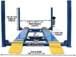 Atlas® 412A Commercial Grade 4 Post Alignment Lift 12,000 lbs - Image 9