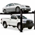 Challenger CL4P9X Ex-Length 4 Post Storage/Service Lift 9,000 ALI Cert.