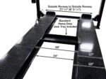 Atlas® Garage Pro 8000 Ext-L Ex-Tall Ex-Long Service/Parking 4 Post Lift 8,000 lbs - Image 3