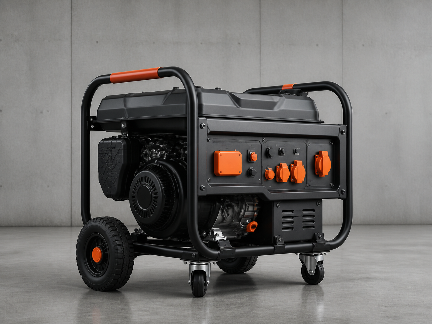 Portable industrial generator