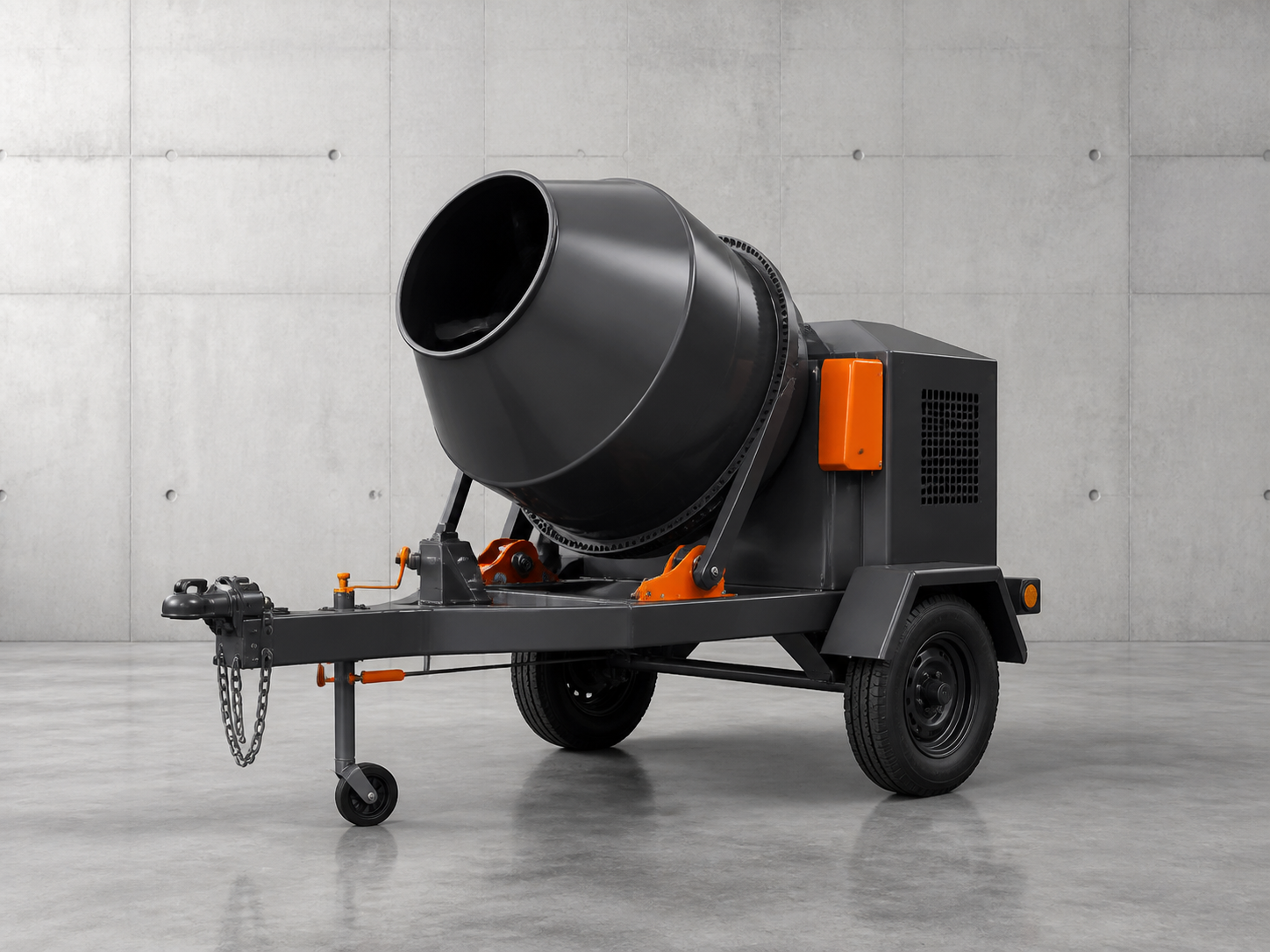 Concrete mixer equipment